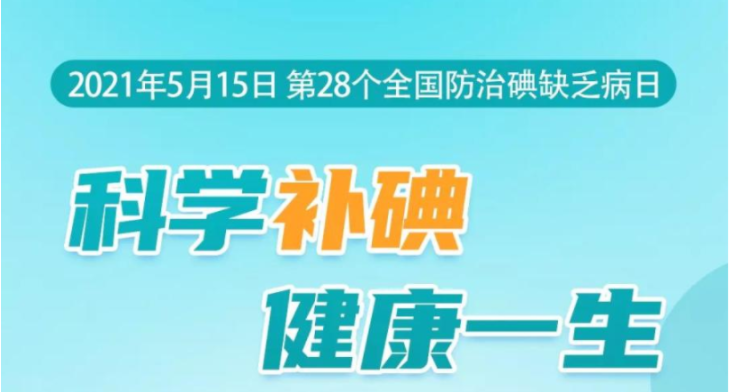 青岛人今天是第28个防治碘缺乏日快来get科学补碘小知识