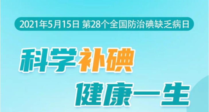 青岛人,今天是第28个防治碘缺乏日,快来get科学补碘小