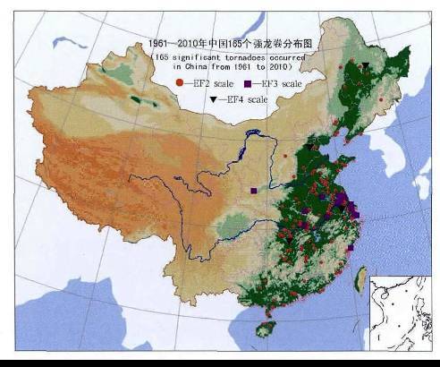 龙卷风哪里发生得最多?最强的龙卷风风速竟比复兴号速度还快?