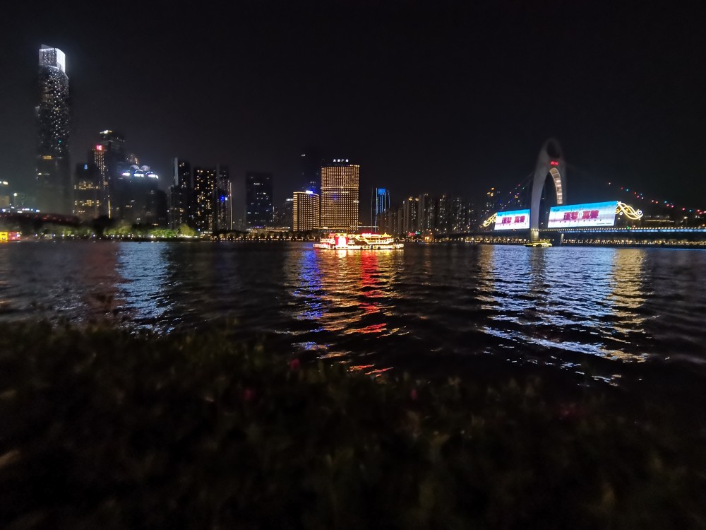 夜景广州塔