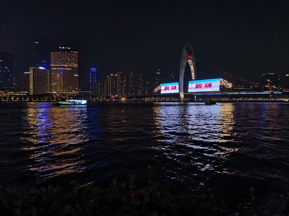 夜景,广州塔