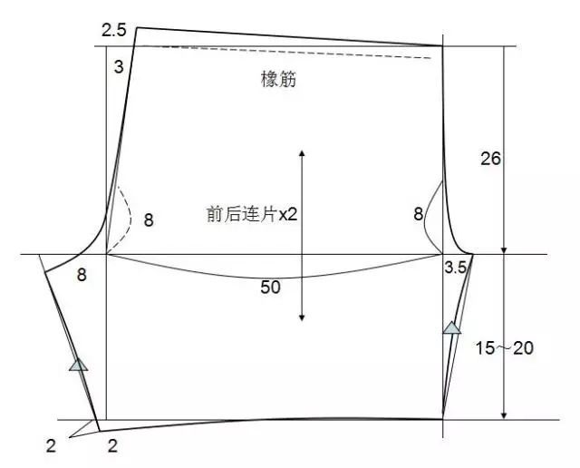 服装设计 | 日本女装裤子原型制作详解服装制版教程!