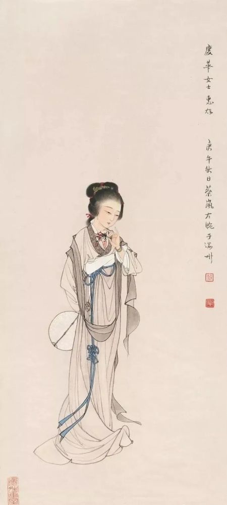 蔡岚部分仕女图欣赏