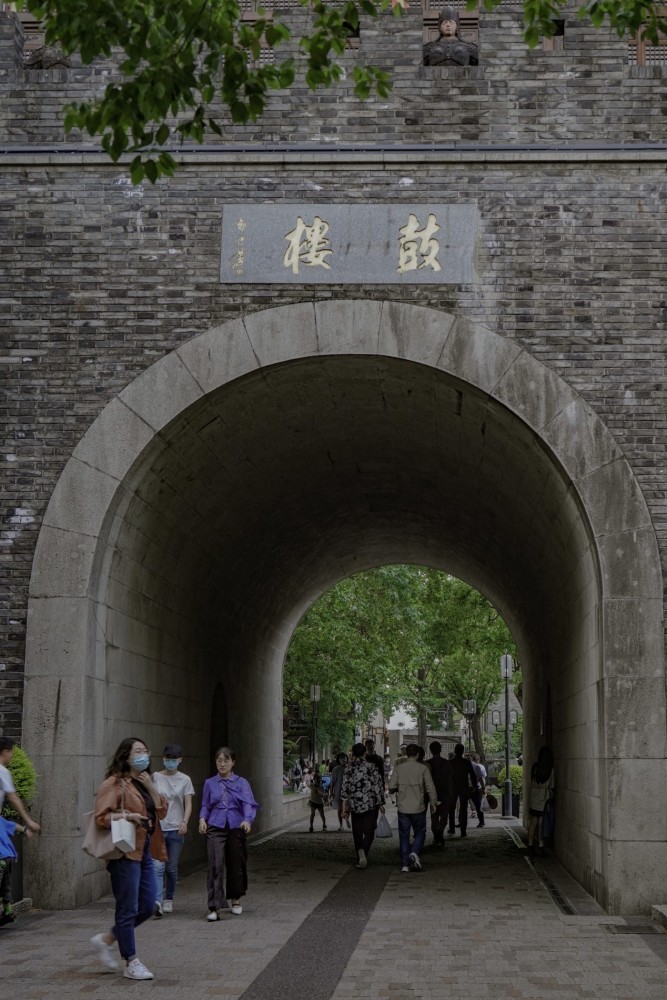 杭州旅行杭州最古色古香的古建筑鼓楼杭州鼓楼