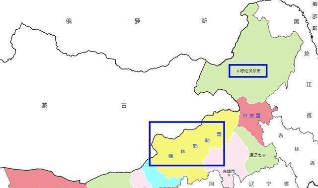 (内蒙古自治区与8个省级行政区接壤,为全国之最.)