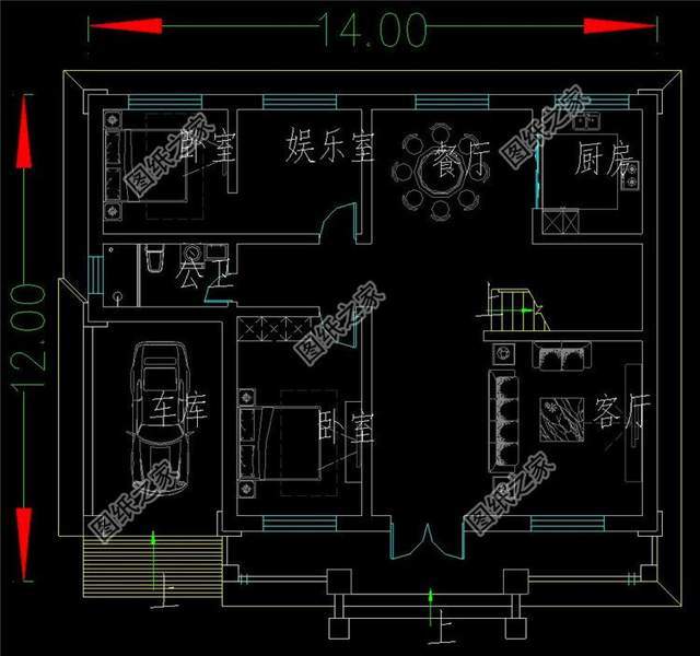 乡村小别墅设计图,第二套在农村非常受欢迎,建房的朋友可以参考