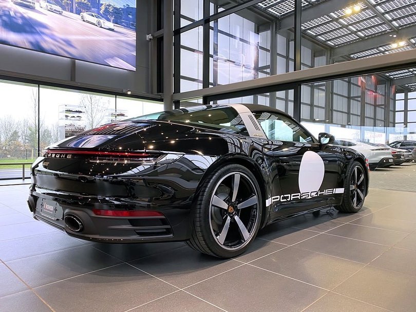 全新保时捷911 targa实车 优雅感很强