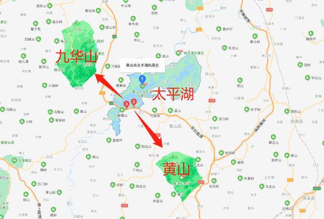 太平湖,地理位置很优越,它介于黄山,九华山之间,北距九华山南大门30