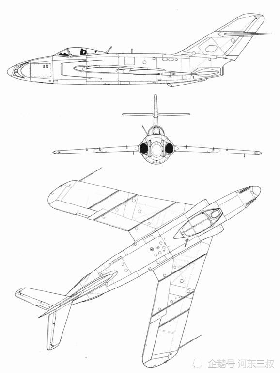 机头带炮塔,可上下30度调节,罕见的两侧进气版米格-17sn