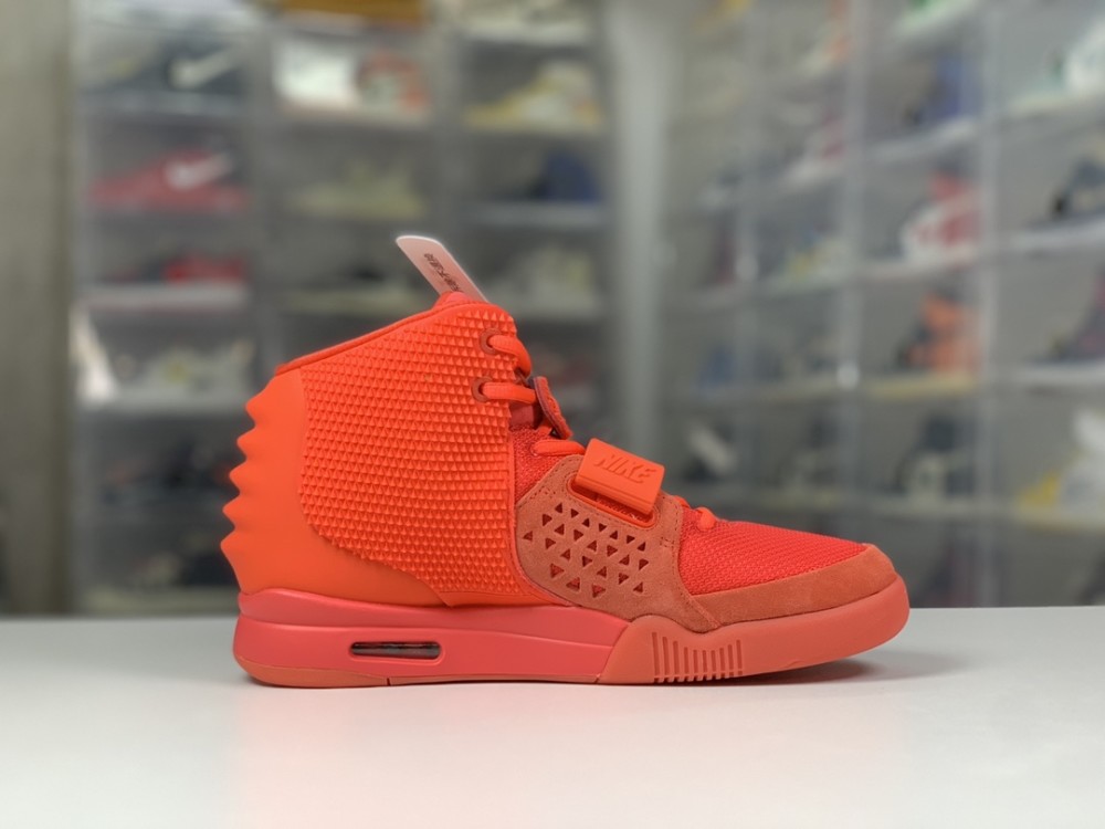 nike air yeezy 2 red october 红色十月