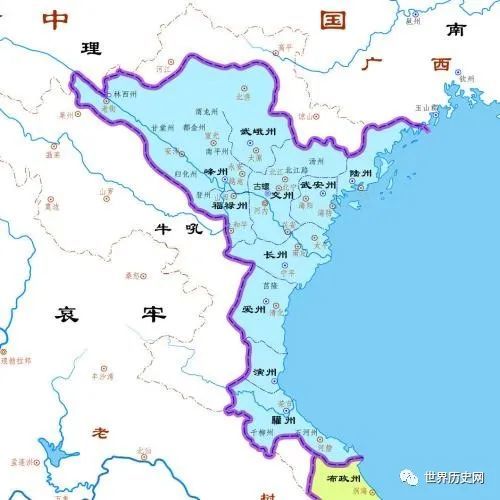 交州被南诏国攻陷,咸通七年(866年),唐将高骈收复交州,被唐朝皇帝封为