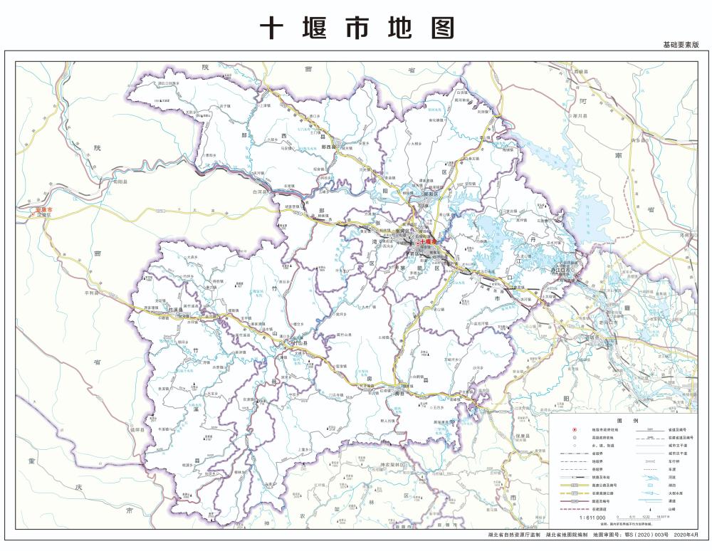 (附湖北省最新标准地图)