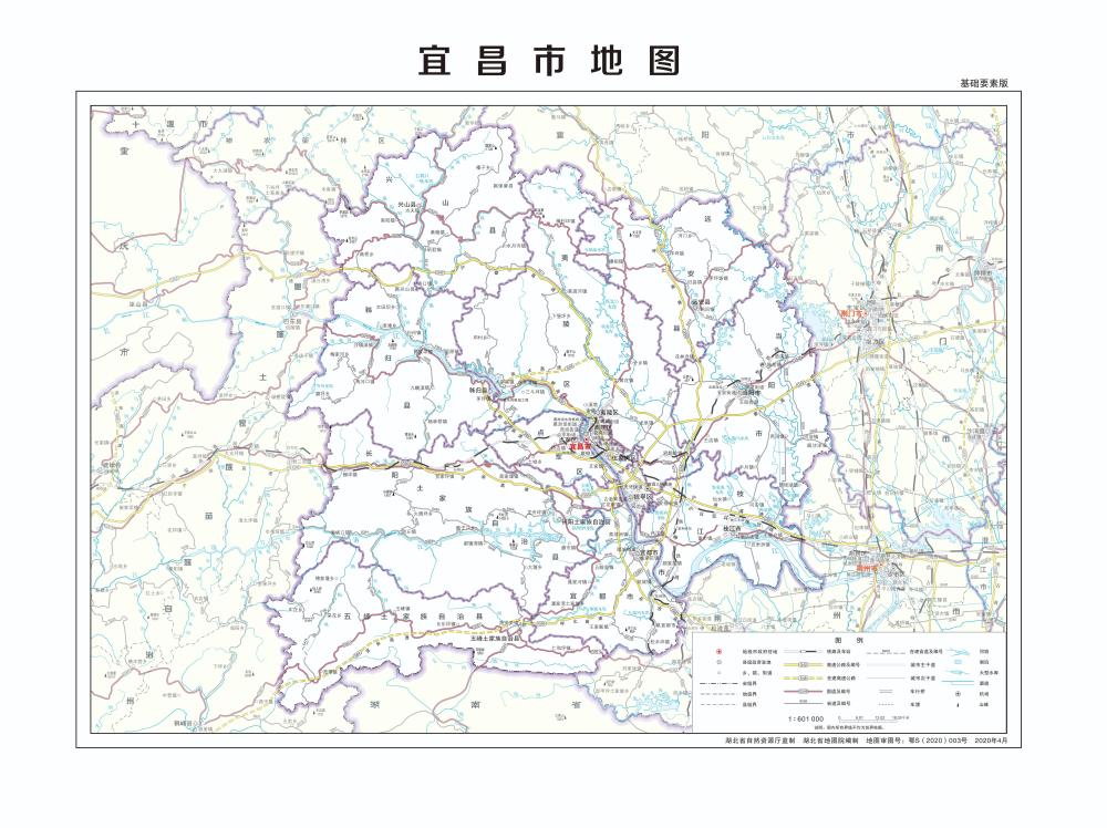 湖北省有哪些县不通铁路?(附湖北省最新标准地图)