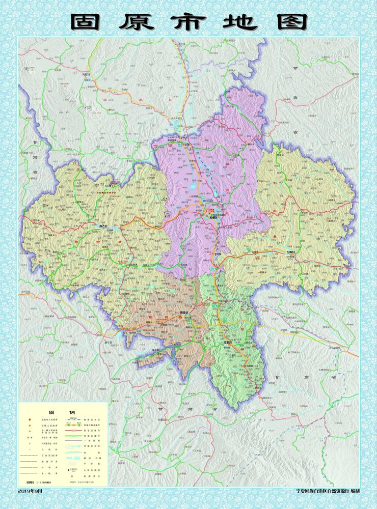 宁夏回族自治区有哪些县不通铁路?(附宁夏最新标准地图)