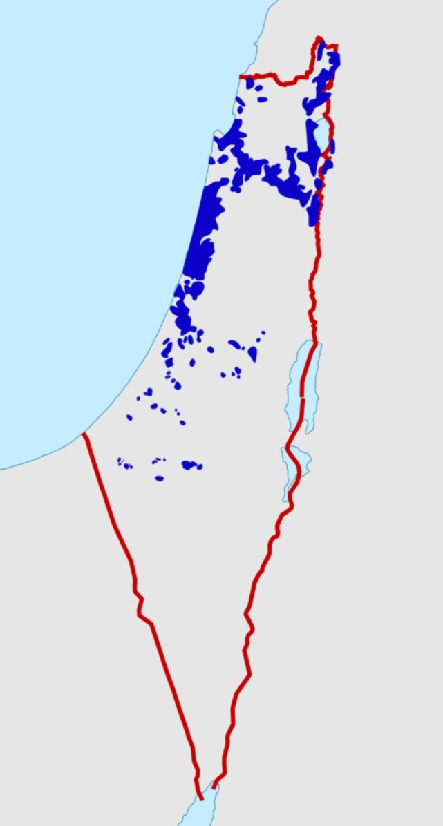 3张地图见证以色列扩张!100多个国家承认巴勒斯坦,为何没意义?