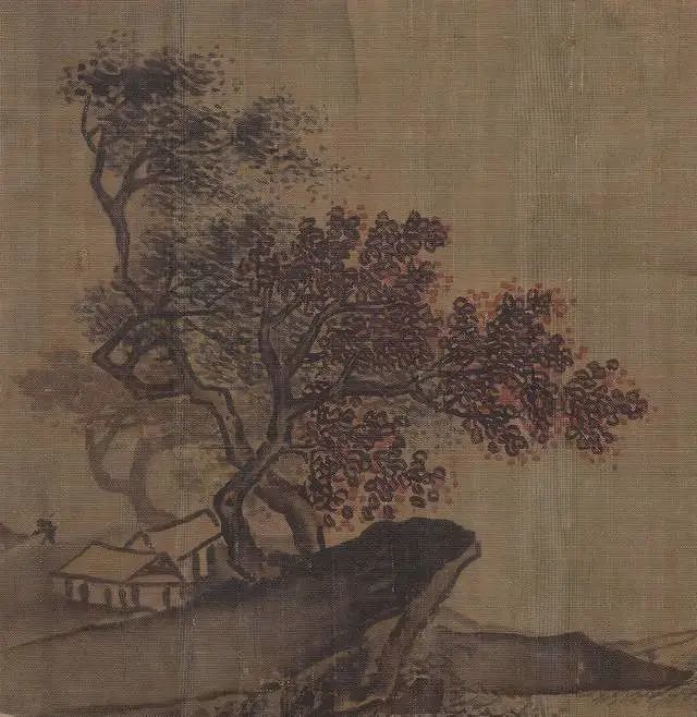 荆浩画树之法