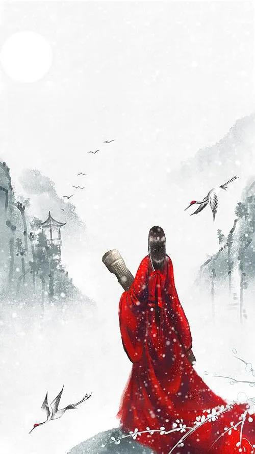 古风 手绘 壁纸(最是人间留不住,朱颜辞镜花辞树.
