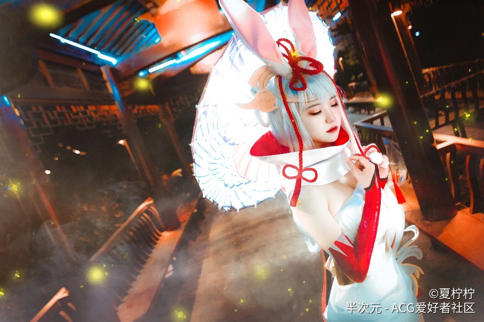 王者荣耀 cosplay 公孙离祈雪灵祝