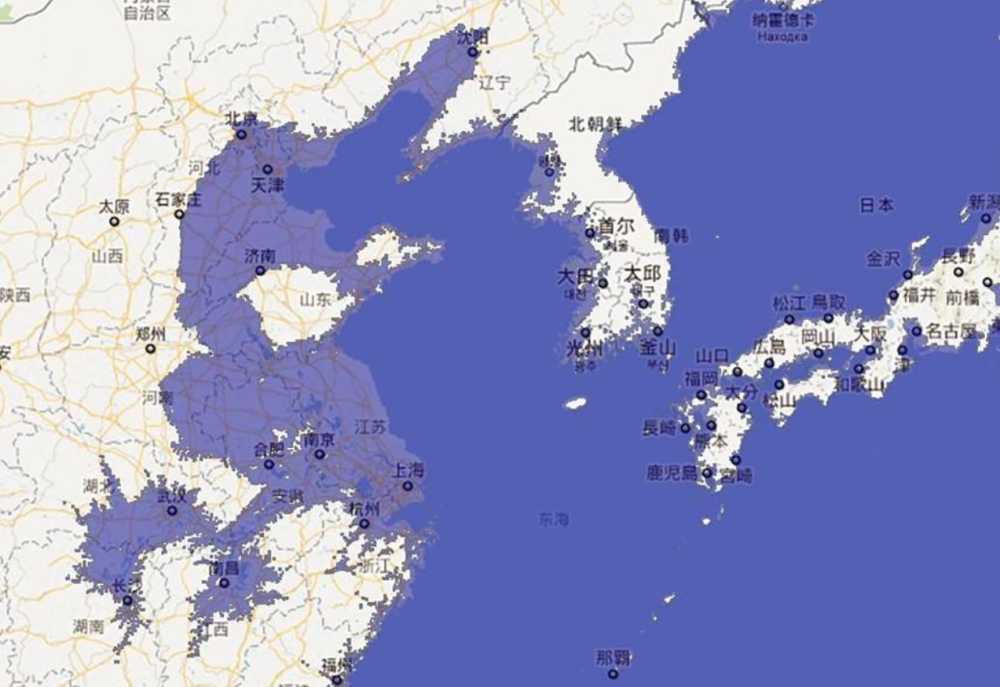 海平面上升并未停止!如果上升200米,中国地图会发生什么变化?