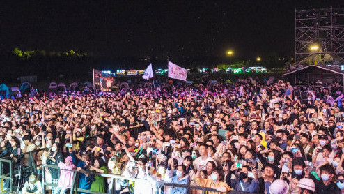 激扬乐曲嗨翻全场 吸引游客近10万人次 成功打造"新龙森林音乐节"ip