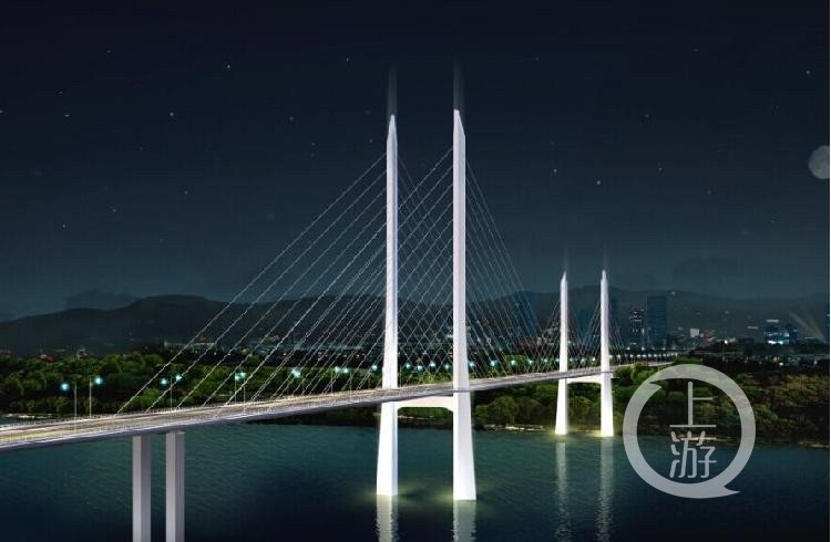 水土嘉陵江大桥计划10月前完工