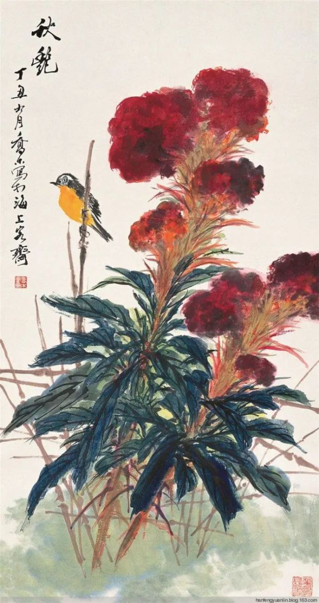 国画名家:乔木 花鸟作品选