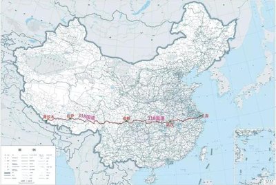 达5000多公里的318国道,是中国乃至世界的一条美景高度集中的景观长廊