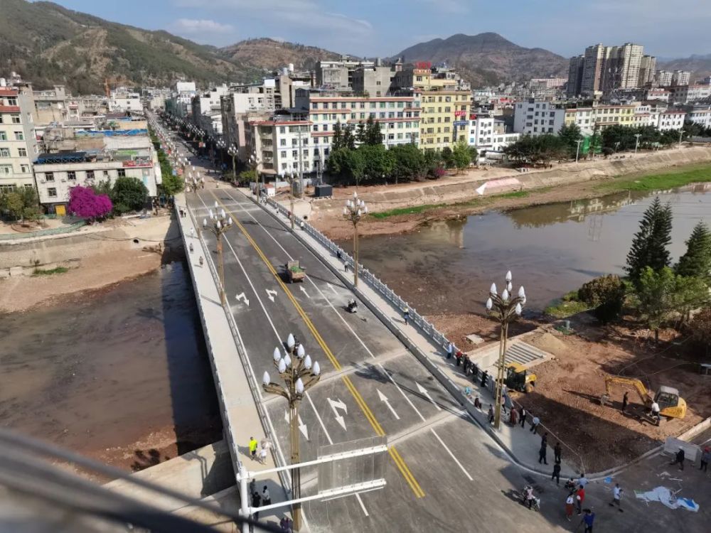 会东县全球通路大桥正式建成通车