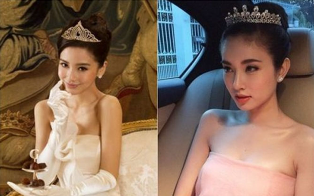 妮莎拥有非常漂亮的外形,并且身材火辣,长相还酷似angelababy,因此被