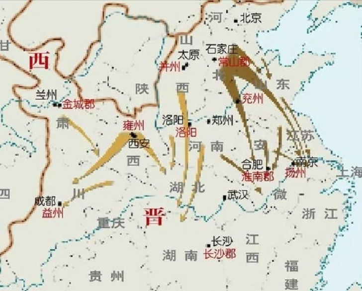 北方人口南迁_人口南迁 缓解北方人口压力,族群聚居的开始,南北经济飞速发展(2)