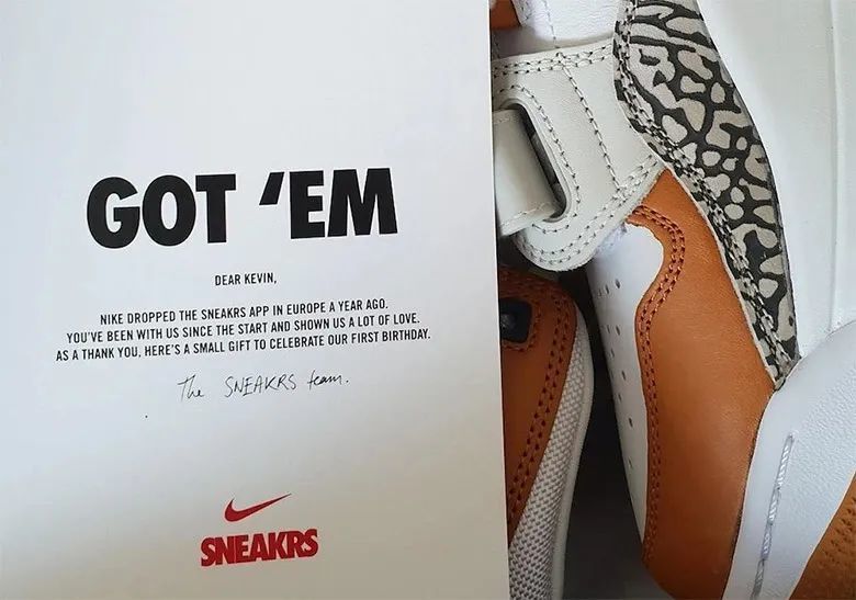 got"em?耐克snkrs"4周年"限定豹纹aj1泄露,又要突袭?