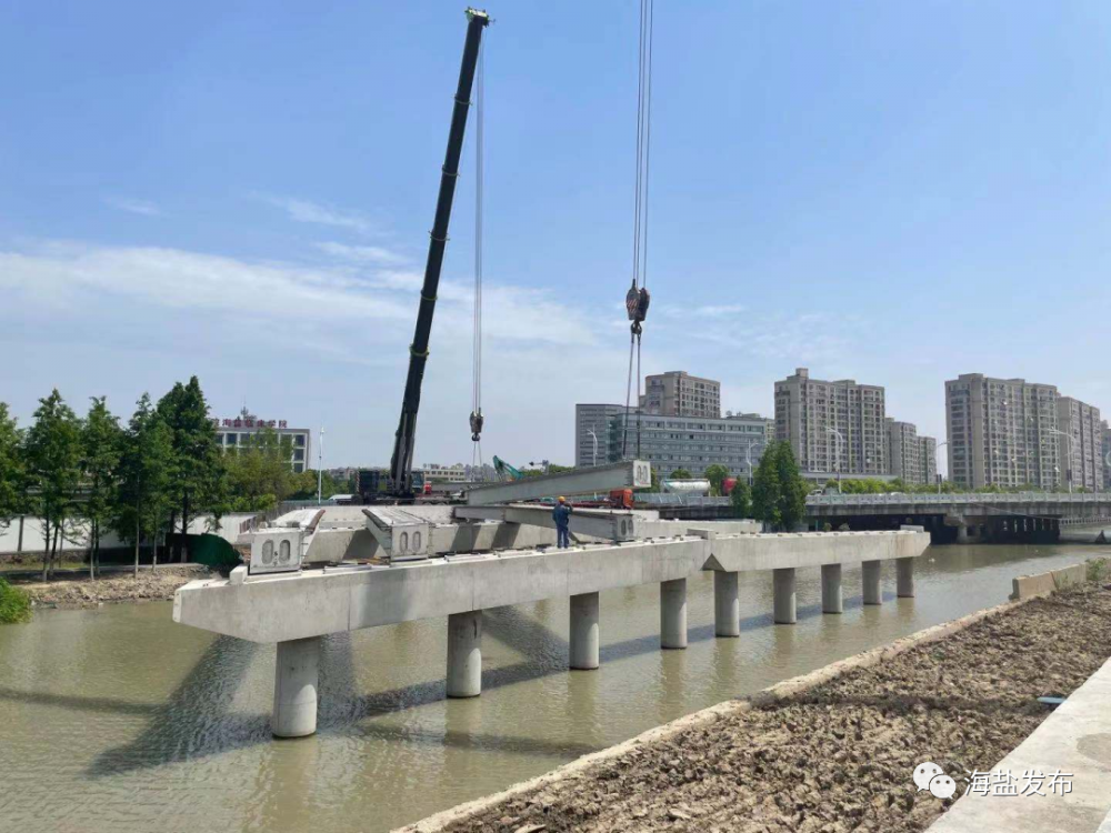 通苏嘉甬铁路海盐西站一配套道路8月通车