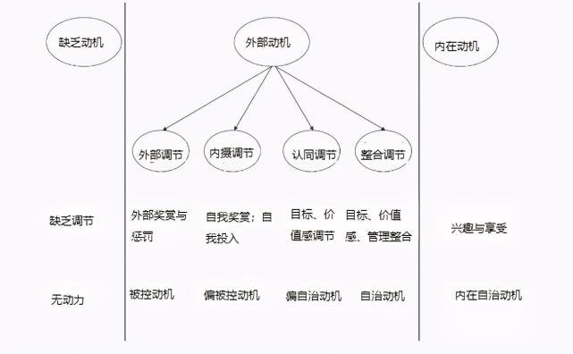 "自我决定论,你所遇到的这些问题,可以通过外部动机和内在动机来解决