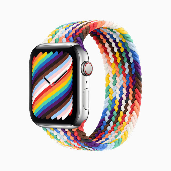 apple watch新版彩虹表带上线 搭配全新表盘379元起