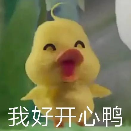 潮图表情包:小黄鸭的表情,我好好看呀