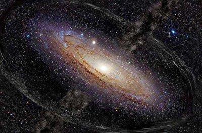 银河系它由100个星系群和星系团组成,中心的室女座星系团,距离地球