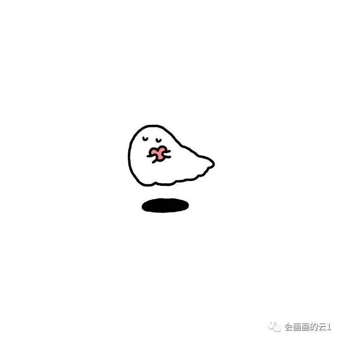 超可爱的简笔画头像 好看好画可爱又治愈