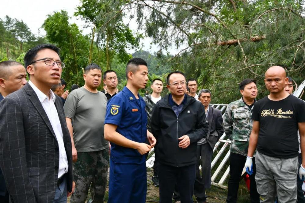 开阳县人大常委会副主任王鸿,副县长欧波,县政协副主席陈东及县直相关