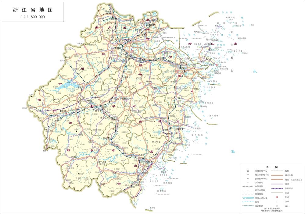 (附浙江省最新标准地图,有龙港市)_腾讯新闻