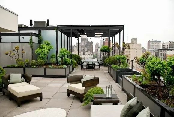 楼顶花园设计,让花园变成自己想要的样子,好想拥有一个啊!