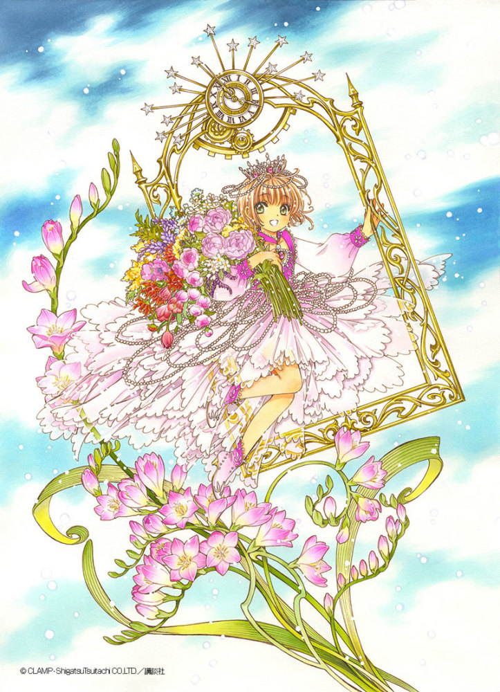 魔卡少女樱作者clamp笔下的美竟然是男女通杀