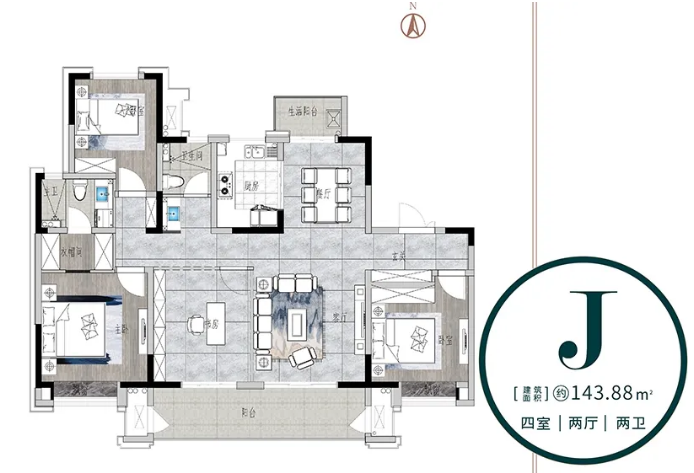 淮安这几大热门楼盘户型图已出你更看好哪家