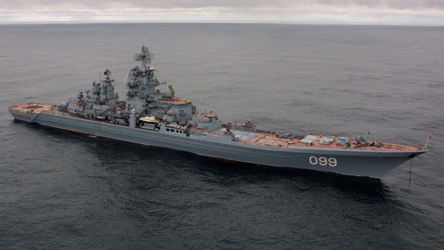 俄罗斯老将彼得大帝号核动力巡洋舰将进行升级改造