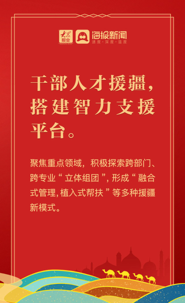 微海报丨点亮丝路明珠山东援疆做了哪些工作