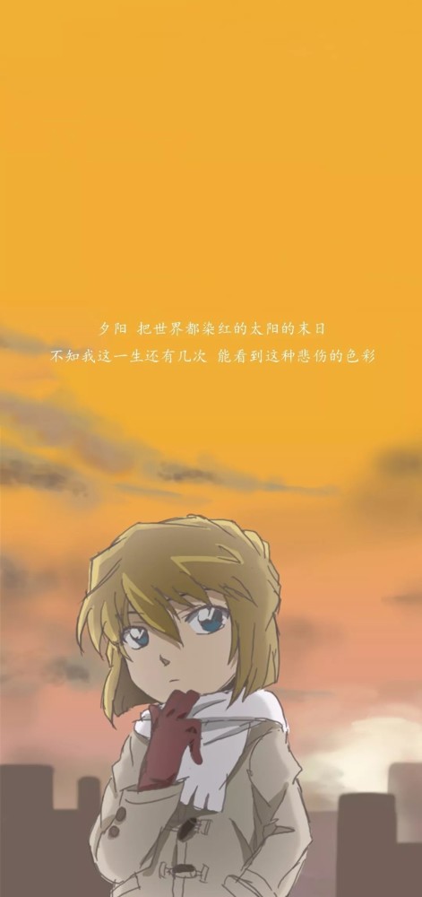 名侦探柯南丨灰原哀头像壁纸|我的鲨鱼女孩