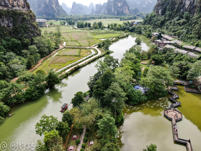 明仕田园风景区,花千骨的取景地