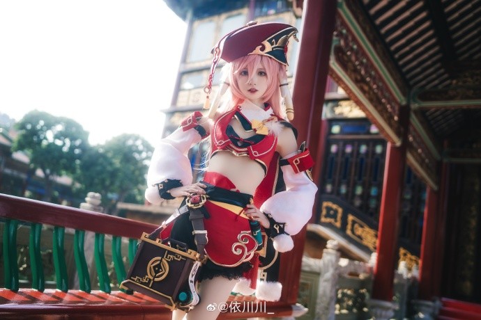 原神 烟绯 二次元cos大赏