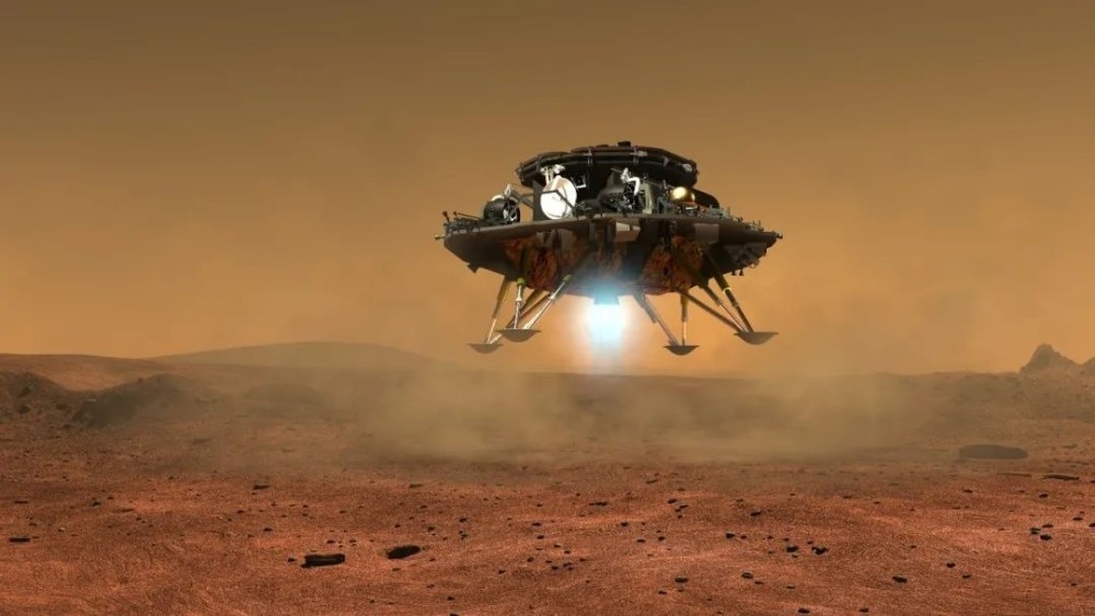 中国的首次火星探测任务——天问一号火星探测器,成功登陆在火星