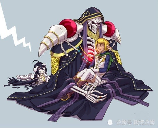 overlord第四季02骨王与醋王的日常办公