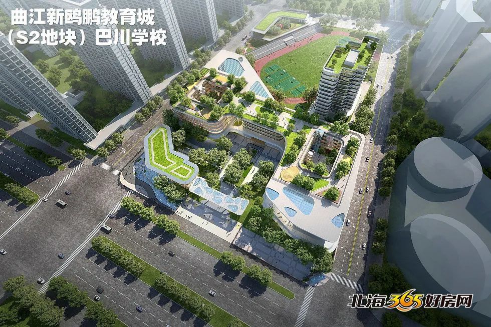 2021年04月,北海4个楼盘2个学校报建,盛荟天地又开建